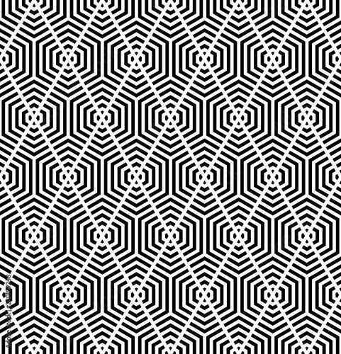 Seamless geometric diamonds pattern.