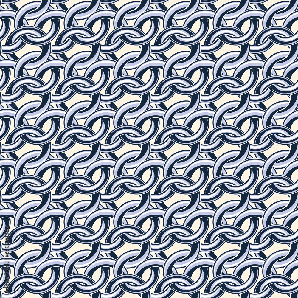 Chain links seamless pattern Chain links seamless pattern