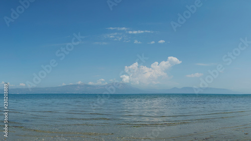 Fototapeta Naklejka Na Ścianę i Meble -  Blue beach landscape