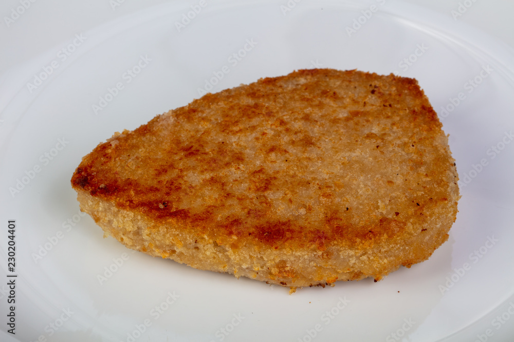 Roasted fish cutlet Roasted fish cutlet
