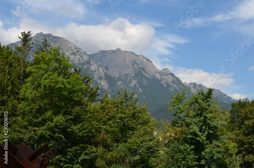 view of mountains