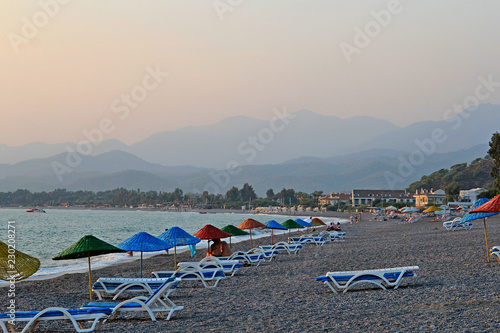 the end of the Mediterranean beach season
