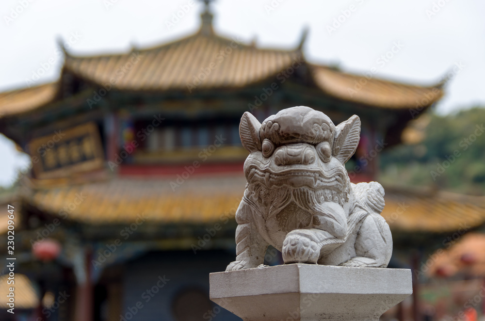 Obraz premium Yuantong Temple