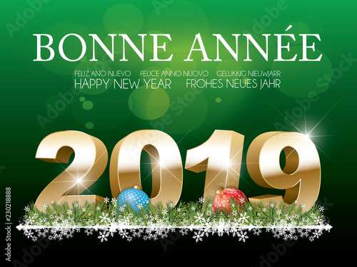 Bonne année 2019
