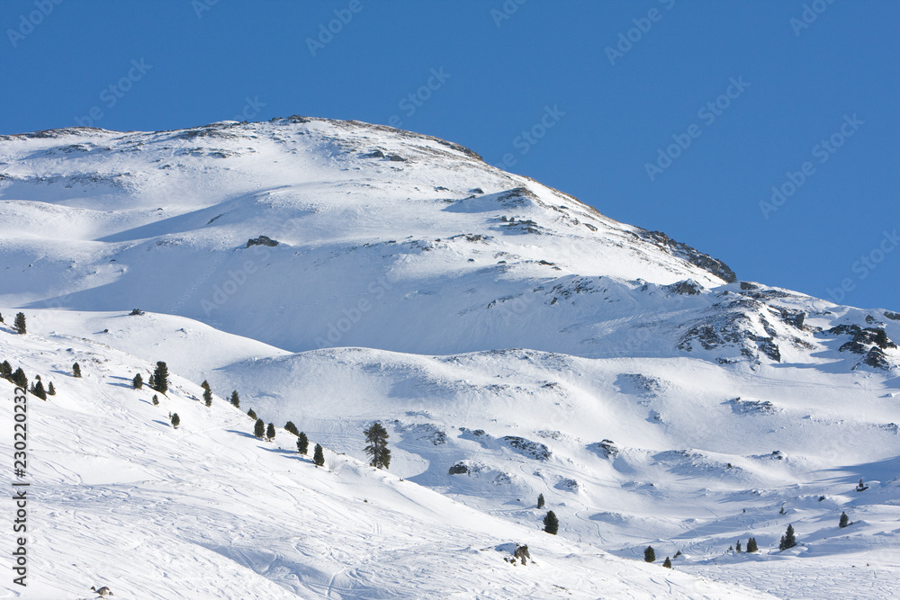 Winterlandschaft bei Hochfügen, Österreich