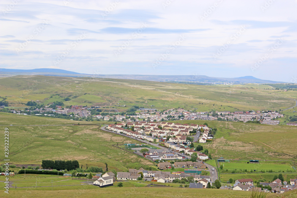 Fochriw village, Wales