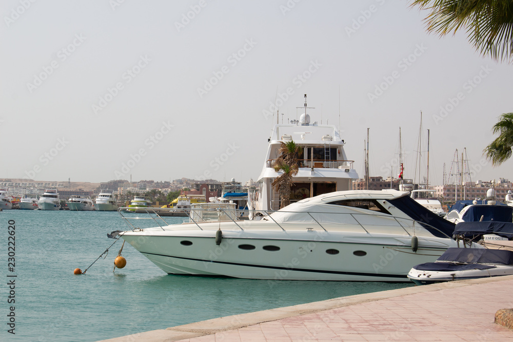 Fototapeta premium Hafen Yacht