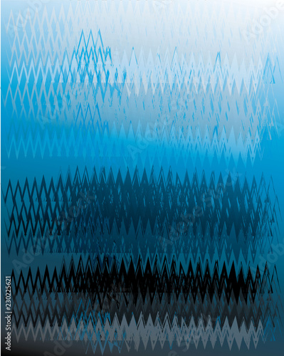 solid abstract background with blue waves wave drawing