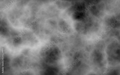 Background of abstract gray color smoke. The wall of gray fog. 3D illustration