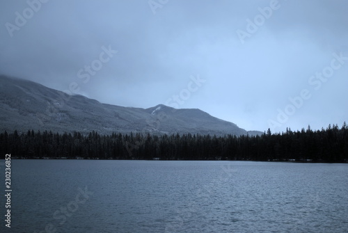 Lake in Jasper National Park, Alberta, Canada