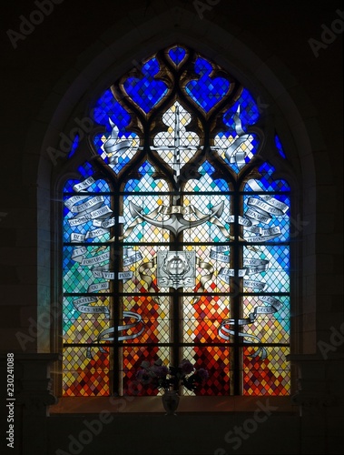Brouage, vitraux de l'église