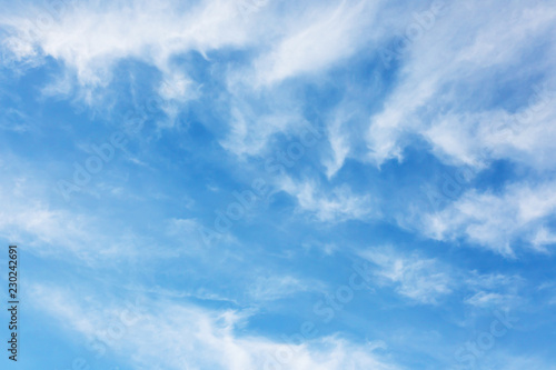 clouds and blue sky nature background
