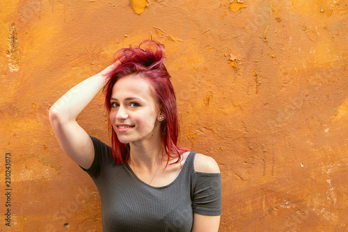 Casual woman portrait photo