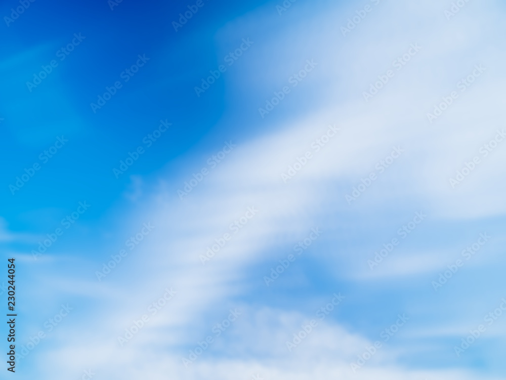 Obraz premium Vivid Blue sky with cloud.