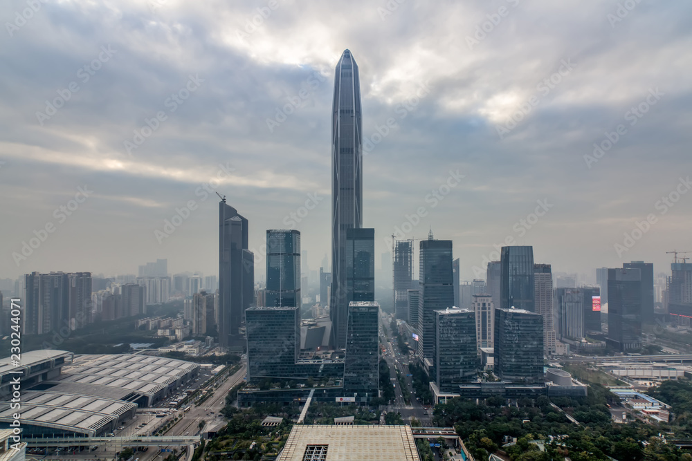 Obraz premium Shenzhen City Skyline
