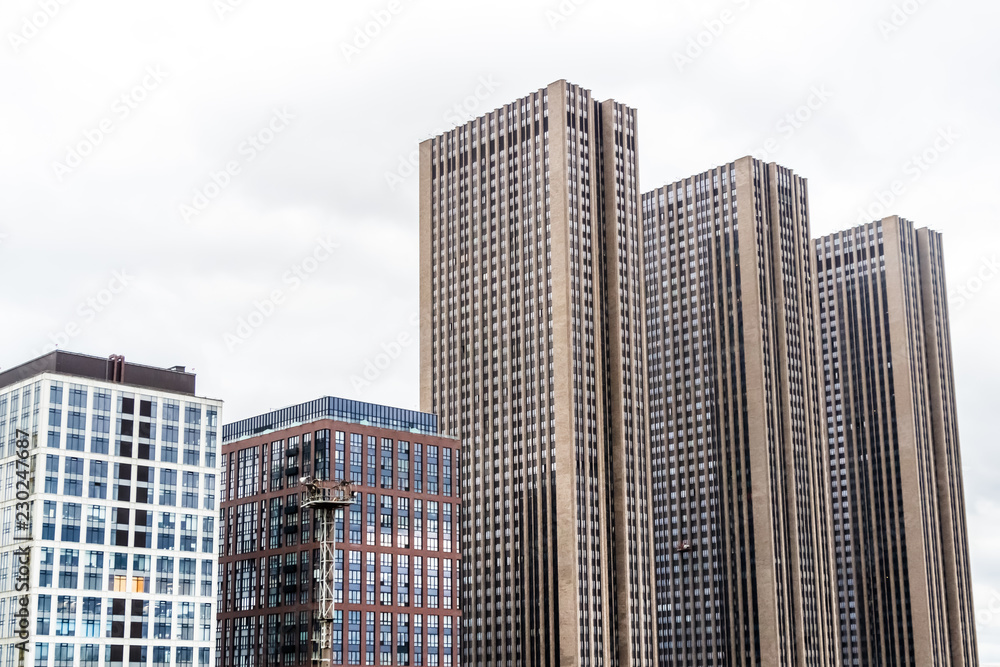 Obraz premium high-rise new buildings