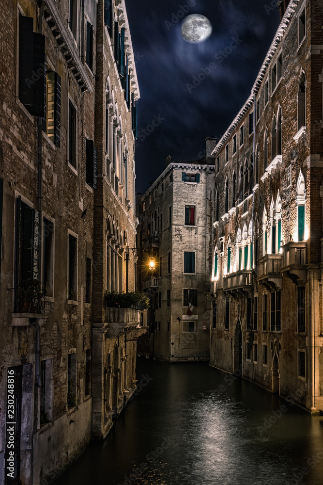Moonlight over Venice