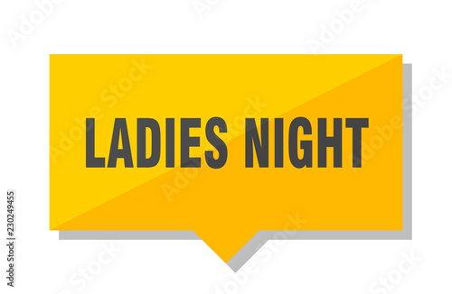 ladies night price tag