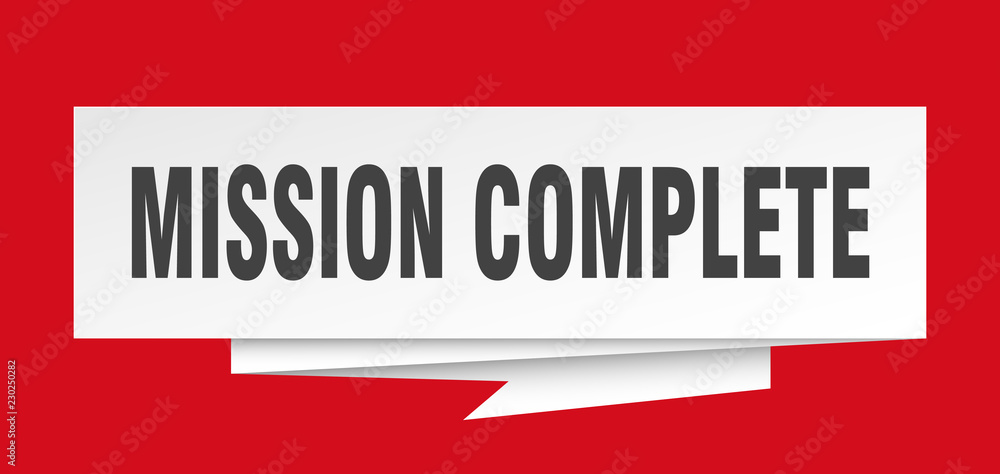 mission complete