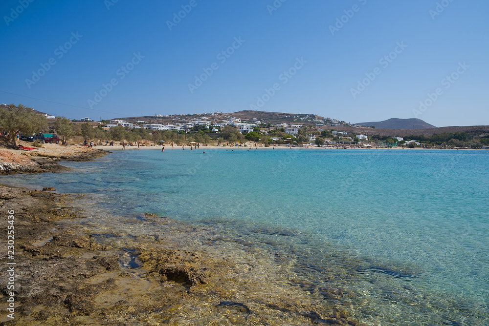 Marcello beach - Cyclades island - Paroikia (Parikia) Paros - Greece