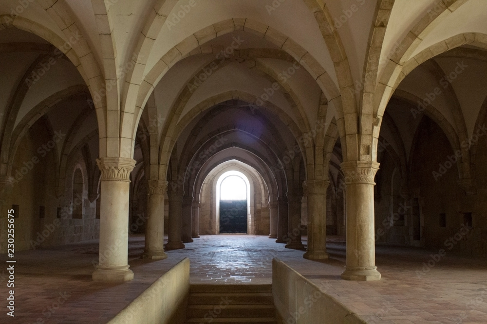Alcobaca monastery, Portugal (Mosteiro de Santa Maria de Alcobaca)