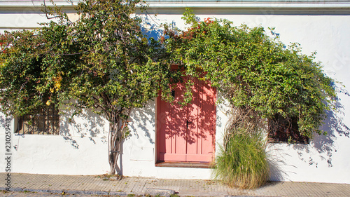 Uruguay, Streets of Colonia Del Sacramento in historic center (Barrio Historico) photo