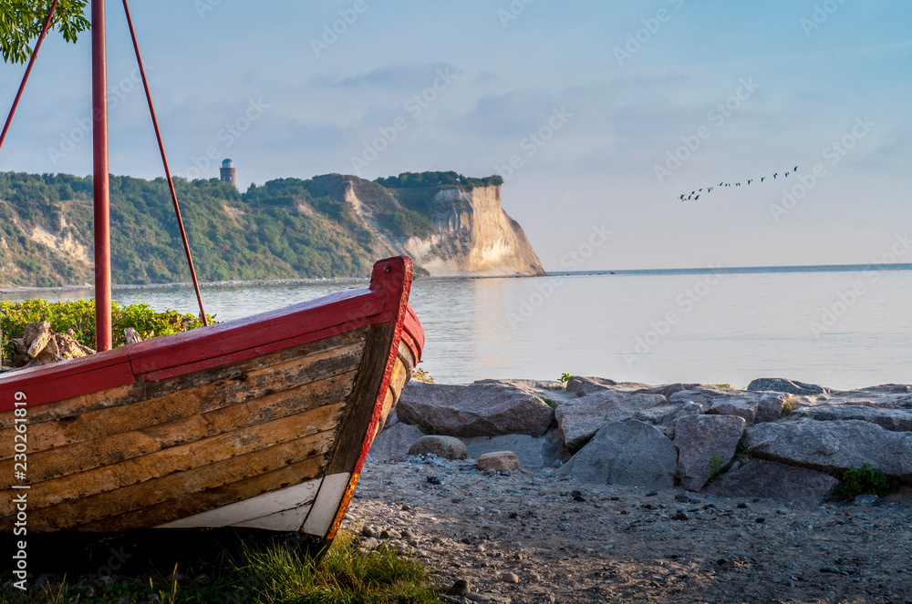 At Cap Arkona on the island Rügen in the Baltic Sea