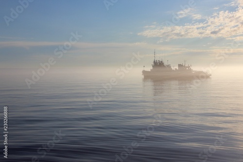 ship in the mist © Михаил Белых