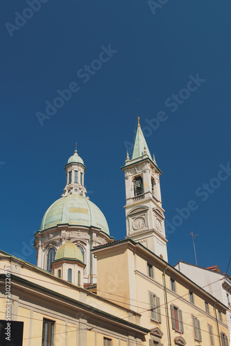 Catholic church (Chiesa di San Giorgio al Palazzo). Milan, Italy © photobeginner