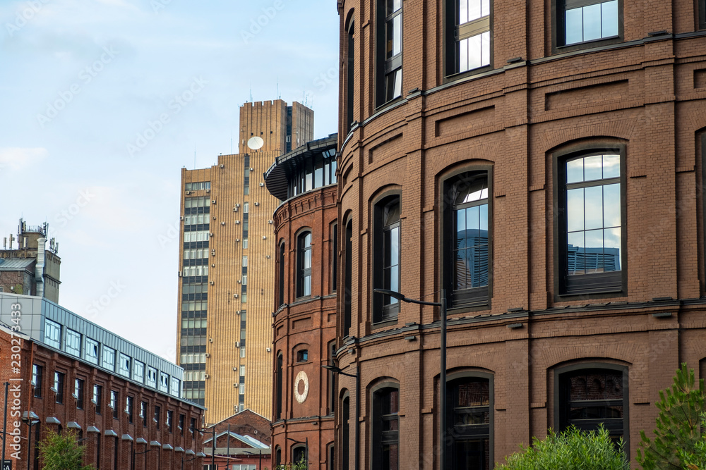 Fototapeta premium round brick building.