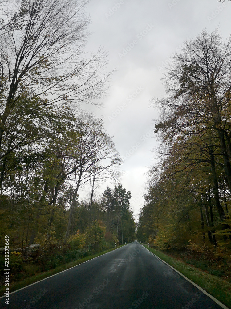 Fototapeta premium Straßenverkehr