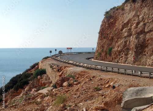 road to sea