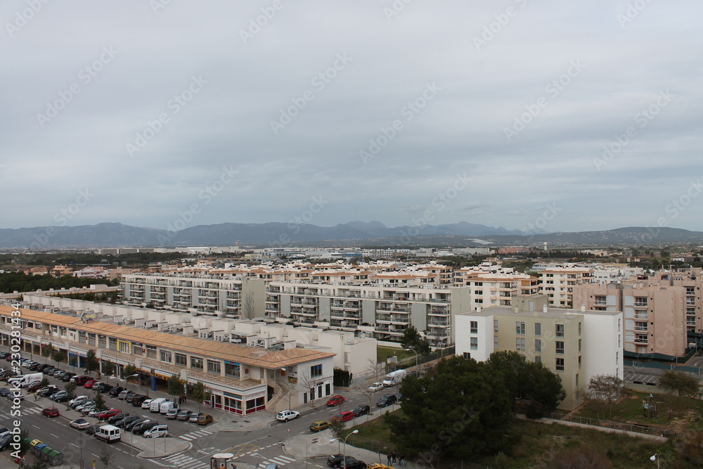Hotel landscape of Mallorca