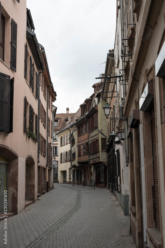 Stadt Strassburg in Frankreich