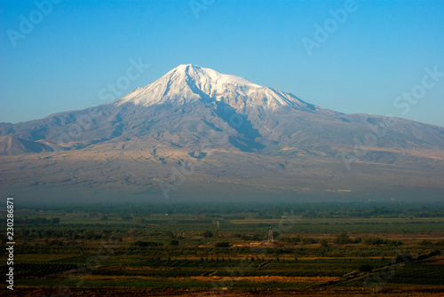 Mount Ararat, view from Armenia