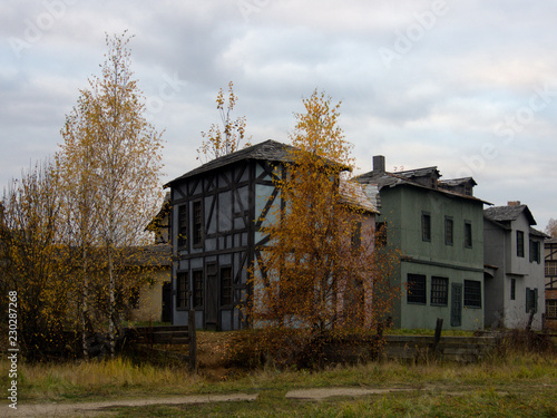 old house in forest