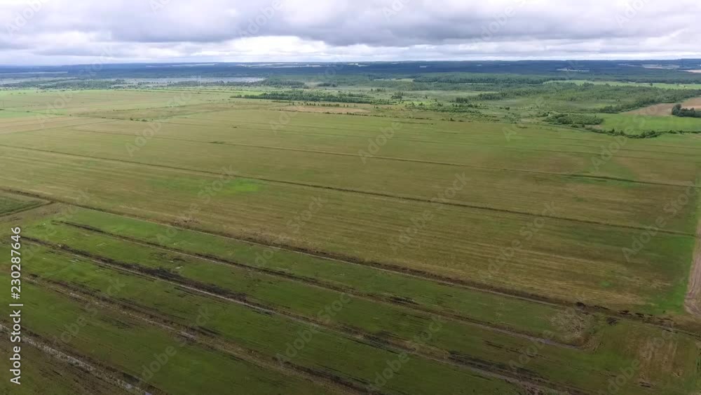 Aerial view country road in summer. Aerial landscape Aerial view country road in summer. Aerial landscape