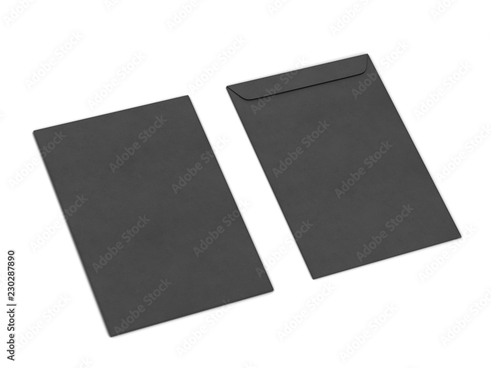 Fototapeta premium Blank paper c4 envelope