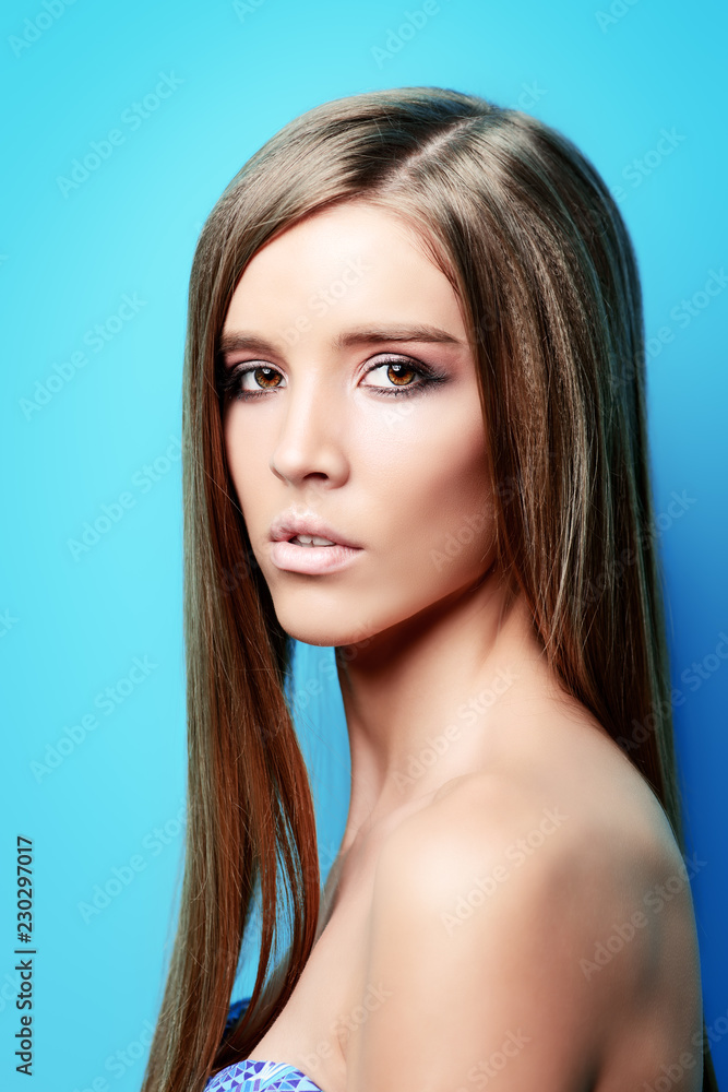 Fototapeta premium healthy shiny hair