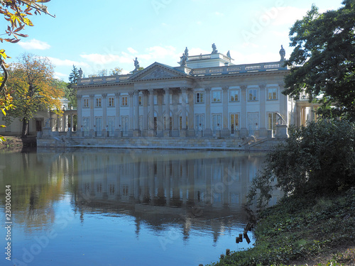Pałac na wodzie.