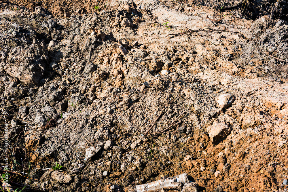 Φωτογραφία A pile of dry gravel