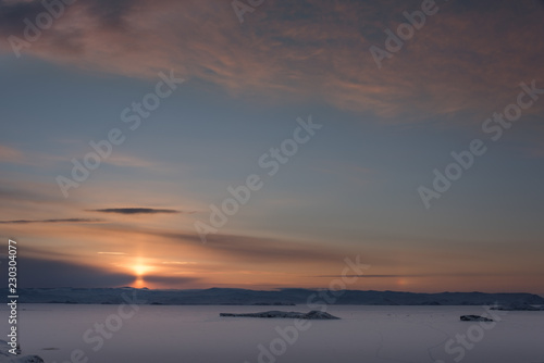 Icy wonders of Baikal lake