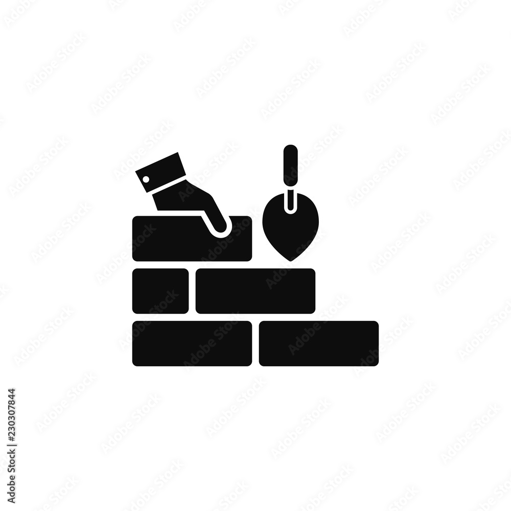 Bricks icon vector illustration eps10. Bricks icon vector illustration eps10.