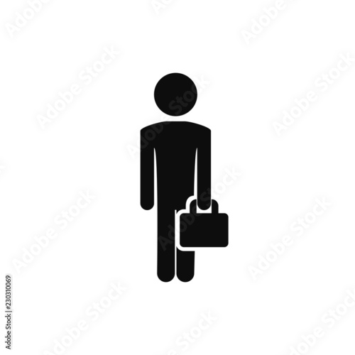 businessman icon vector illustration