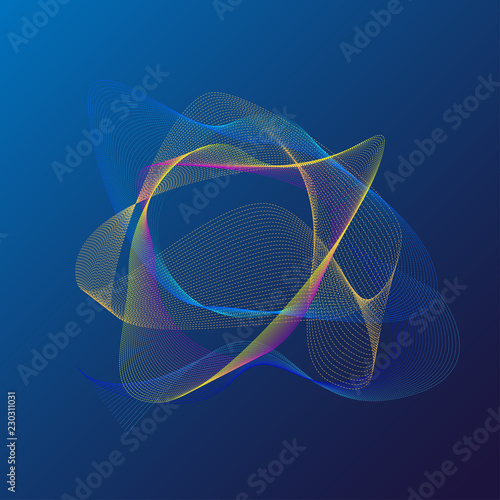 Colorful geometric background.