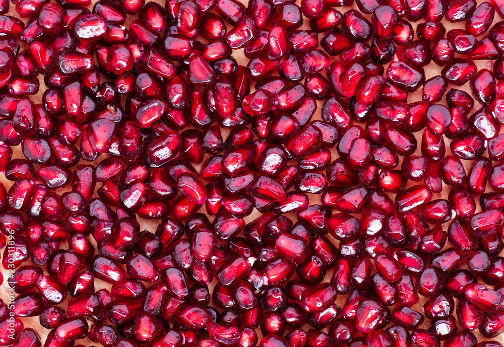 Сloseup of red Pomegranate seeds, sweet and healthy. Сloseup of red Pomegranate seeds, sweet and healthy.