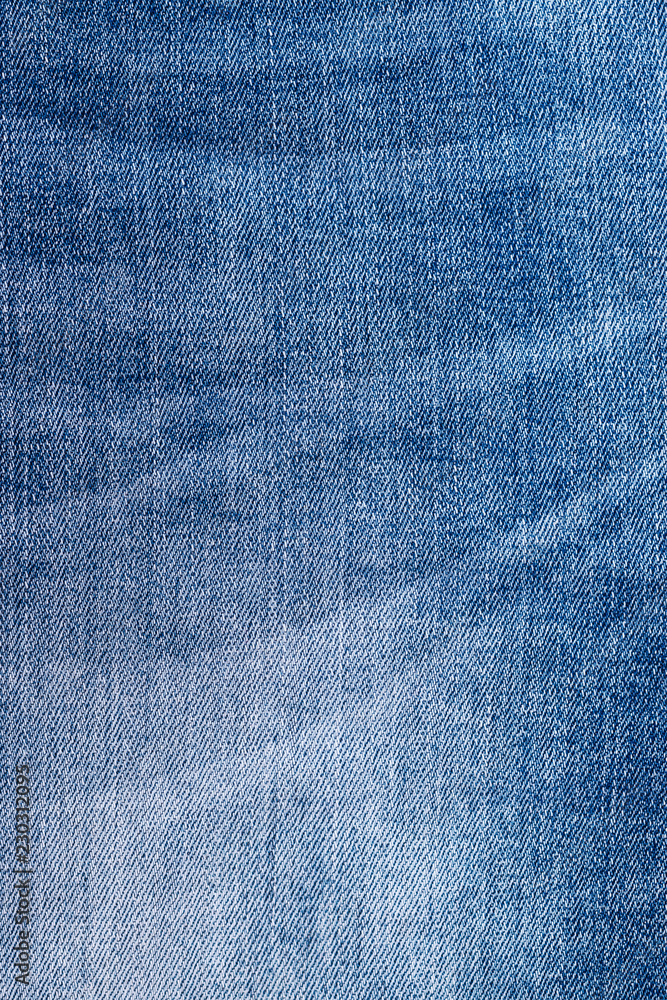 Naklejka premium Blue jeans texture . denim background.