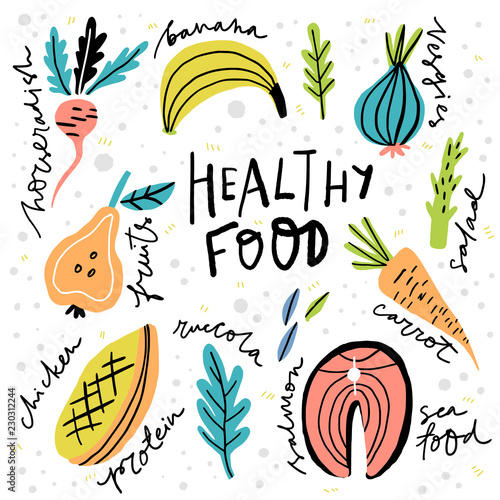 Fruits and veggies