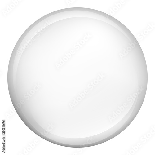 Soap bubble icon. Realistic illustration of soap bubble vector icon for web design