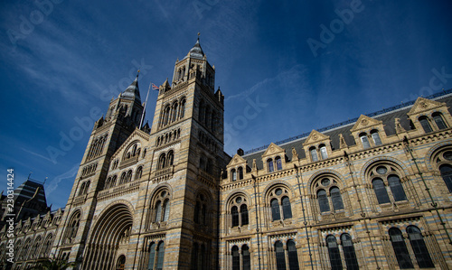 Obraz na płótnie Natural History museum in England, London, UK w salonie